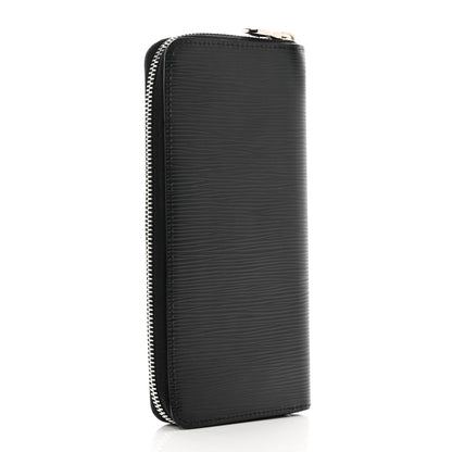 Louis Vuitton Epi Zippy Vertical Wallet Black 3 of 6