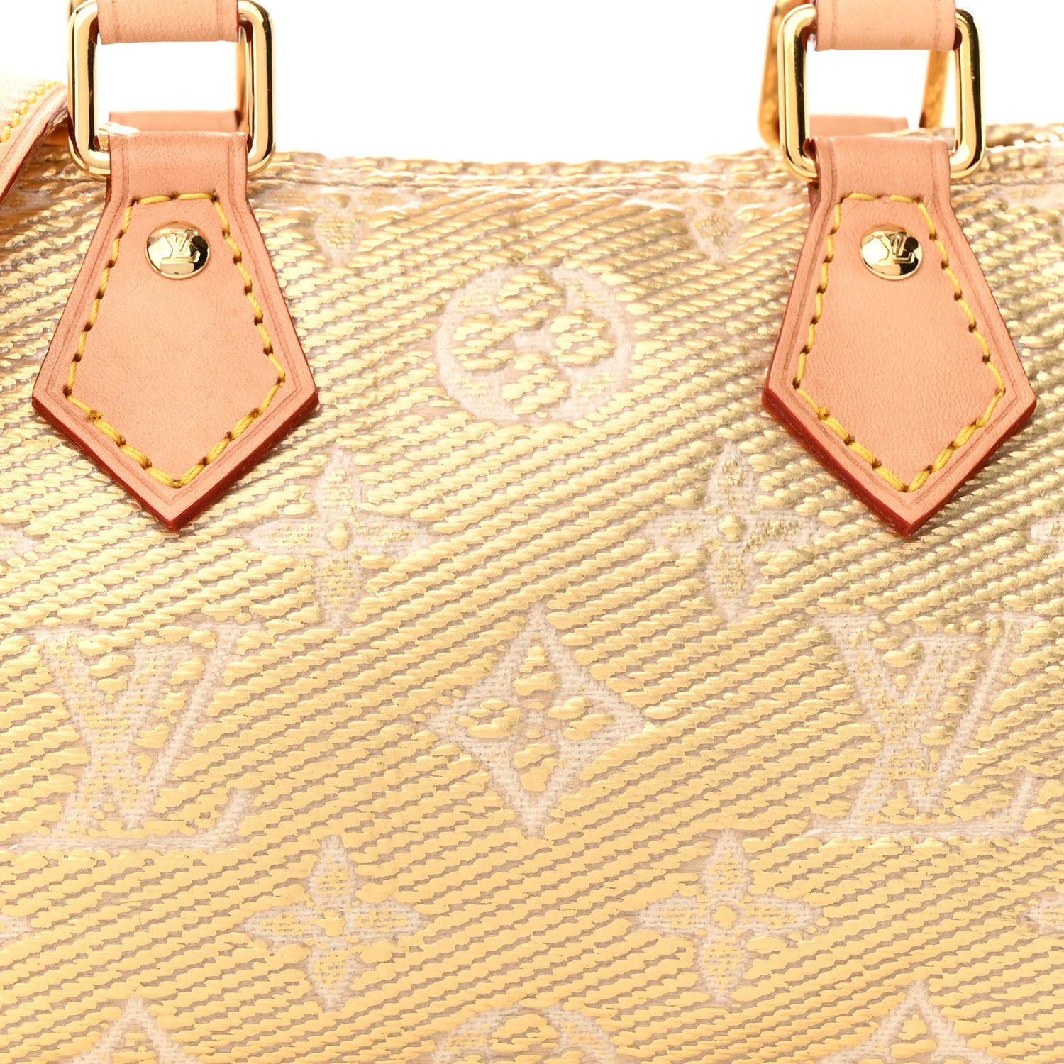 Louis Vuitton Monoglam Nano Speedy Beige 7 of 16