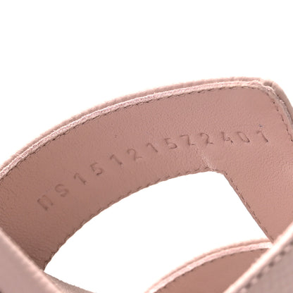 Hermes Epsom Oasis Sandals 38.5 Rose Porcelaine 8 of 9