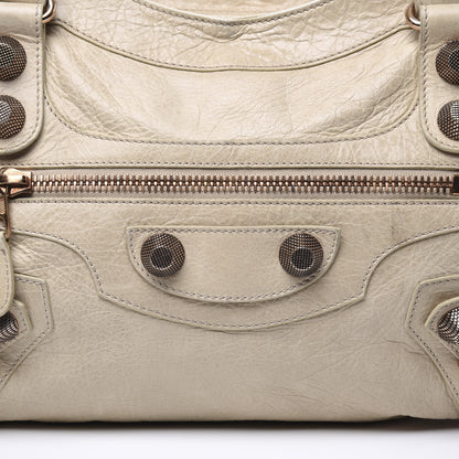 Balenciaga Agneau Giant 21 Rose Gold Hardware City Praline 9 of 11