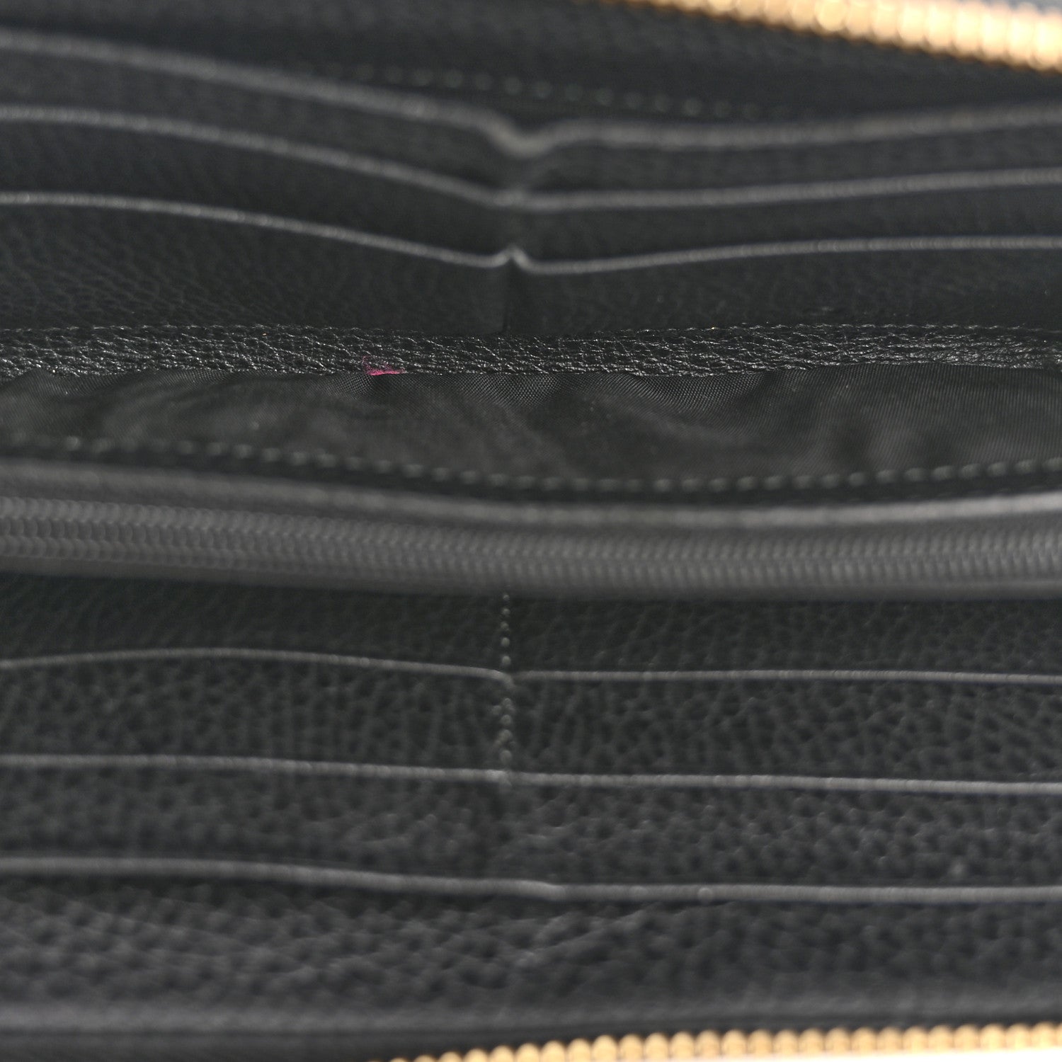 Gucci Guccissima Donna Long Wallet Black 5 of 9