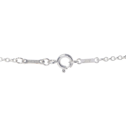 Tiffany Sterling Silver 27mm Elsa Peretti Open Heart Pendant Necklace 4 of 5