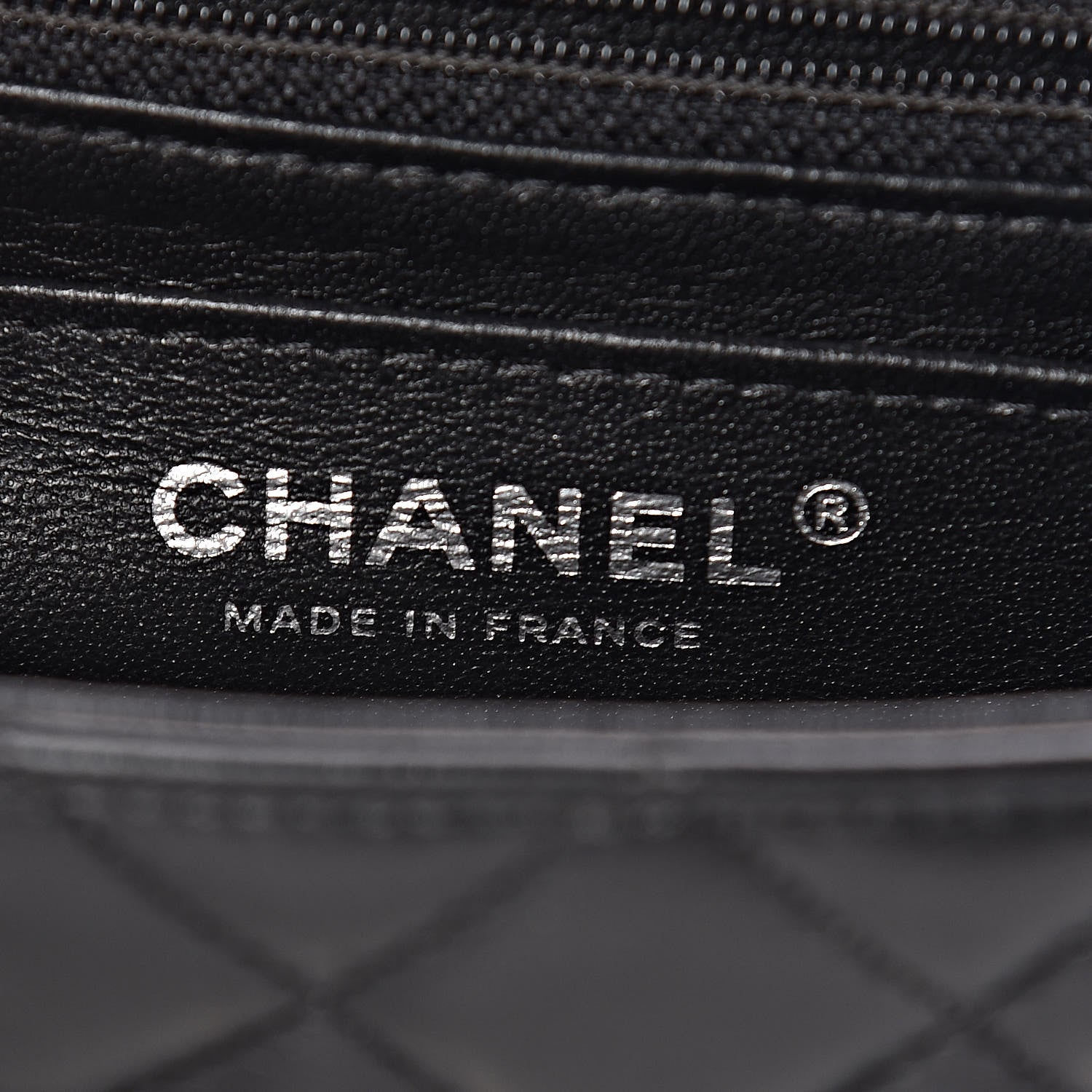 Chanel Lambskin Quilted Mini Rectangular Flap Black 8 of 12