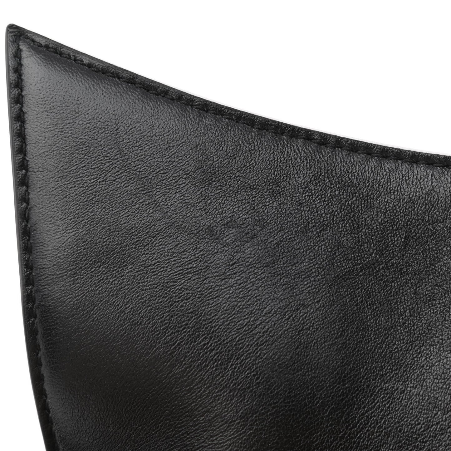 Semi Shiny Smooth Calfskin XS Downtown Shoulder Bag Black