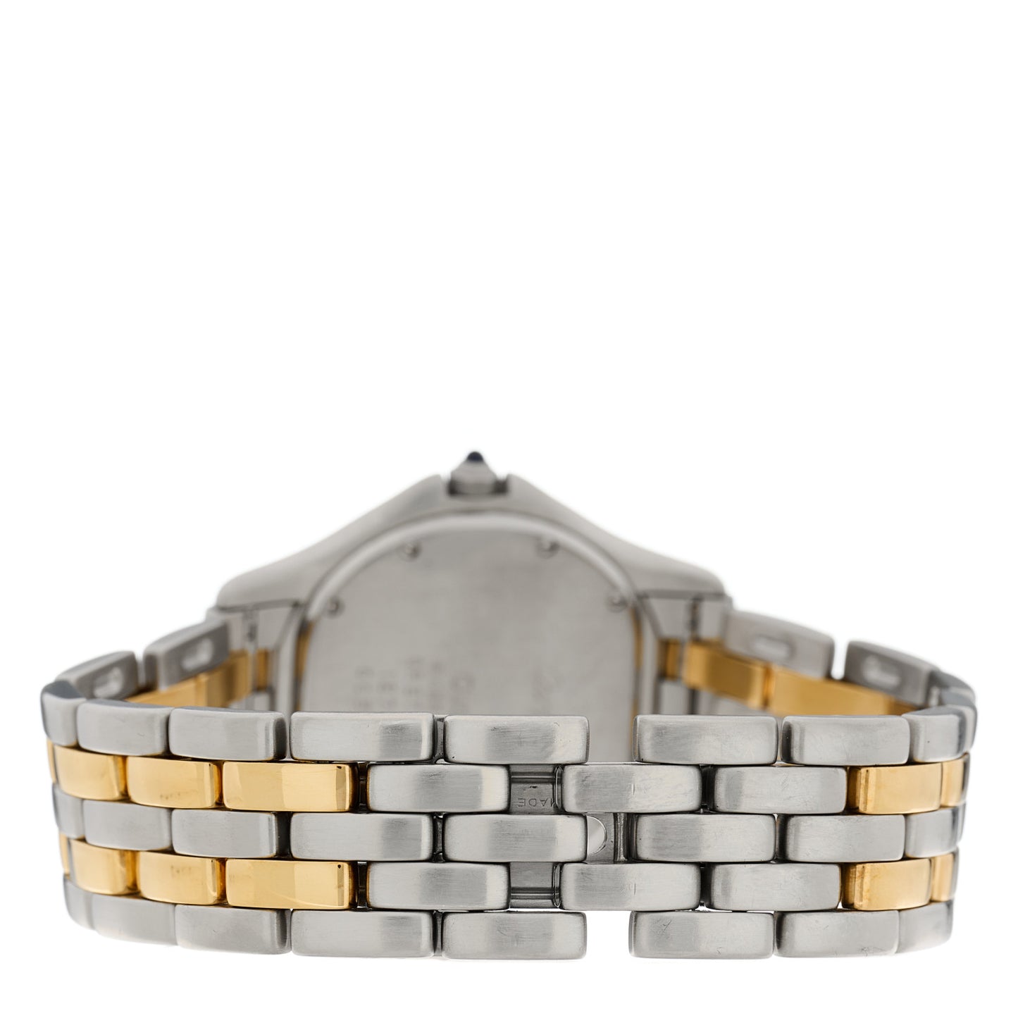 Stainless Steel 18K Yellow Gold 33mm Cougar Quartz Watch