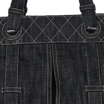 Chanel Denim CC Double Pocket Shoulder Bag 8 of 14
