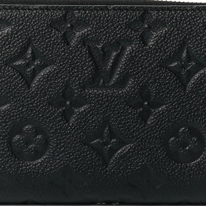 Louis Vuitton Empreinte Zippy Wallet Black 7 of 11