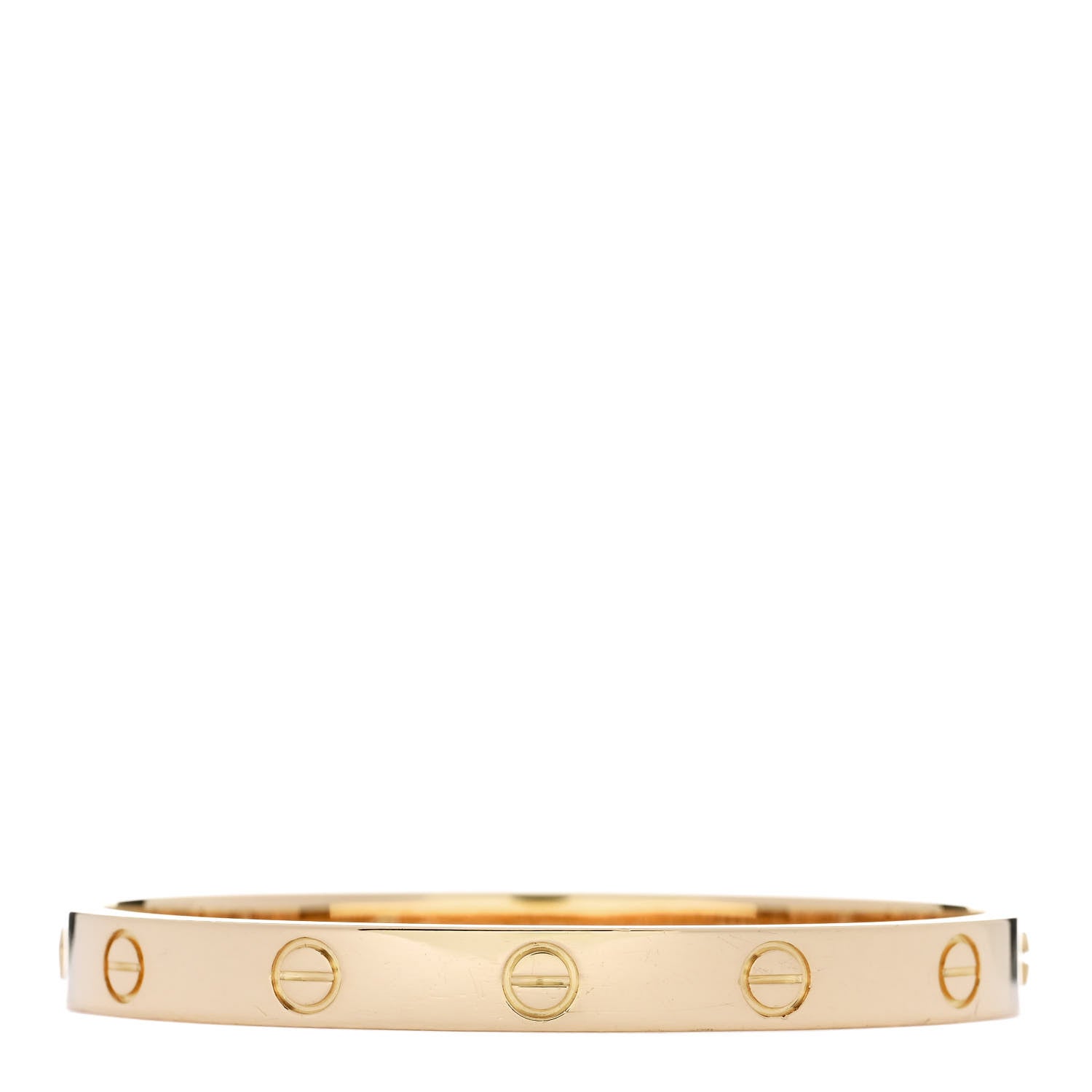 Cartier 18K Yellow Gold Love Bracelet 16 1 of 9