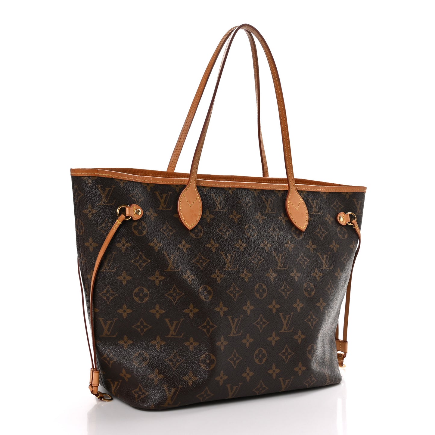 Monogram Saint Barth V Neverfull MM Hot Pink