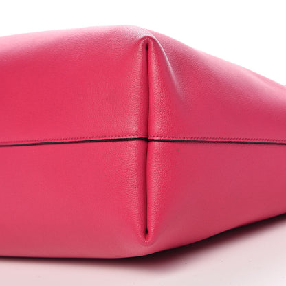 Saint Laurent Calfskin Large Shopping Tote Fuchsia 14 of 18