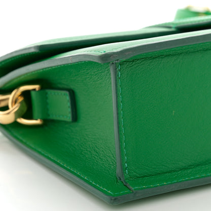 Jacquemus Smooth Calfskin Le Grand Bambino Green 8 of 10