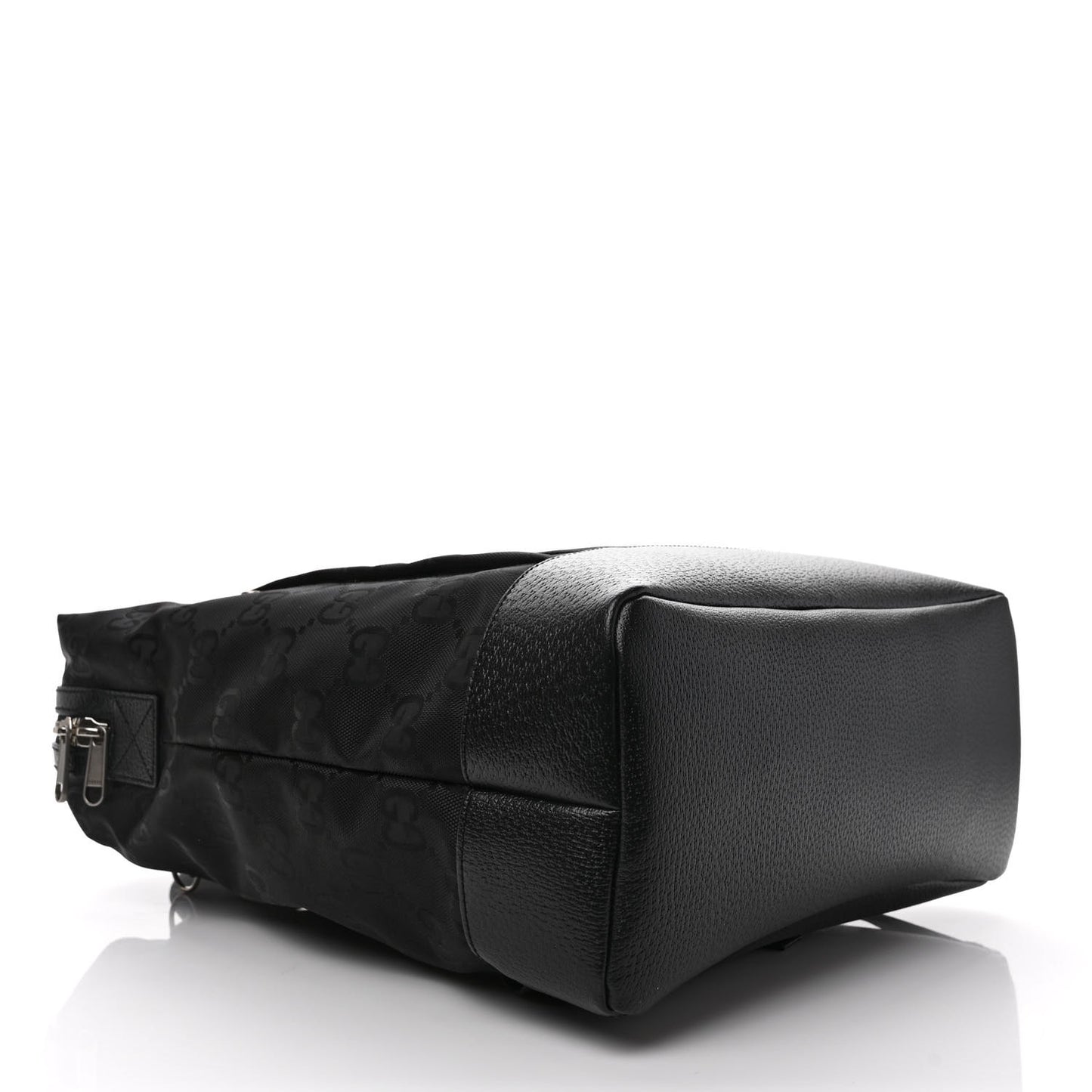 Econyl Nylon Monogram Off The Grid Tote Backpack Black