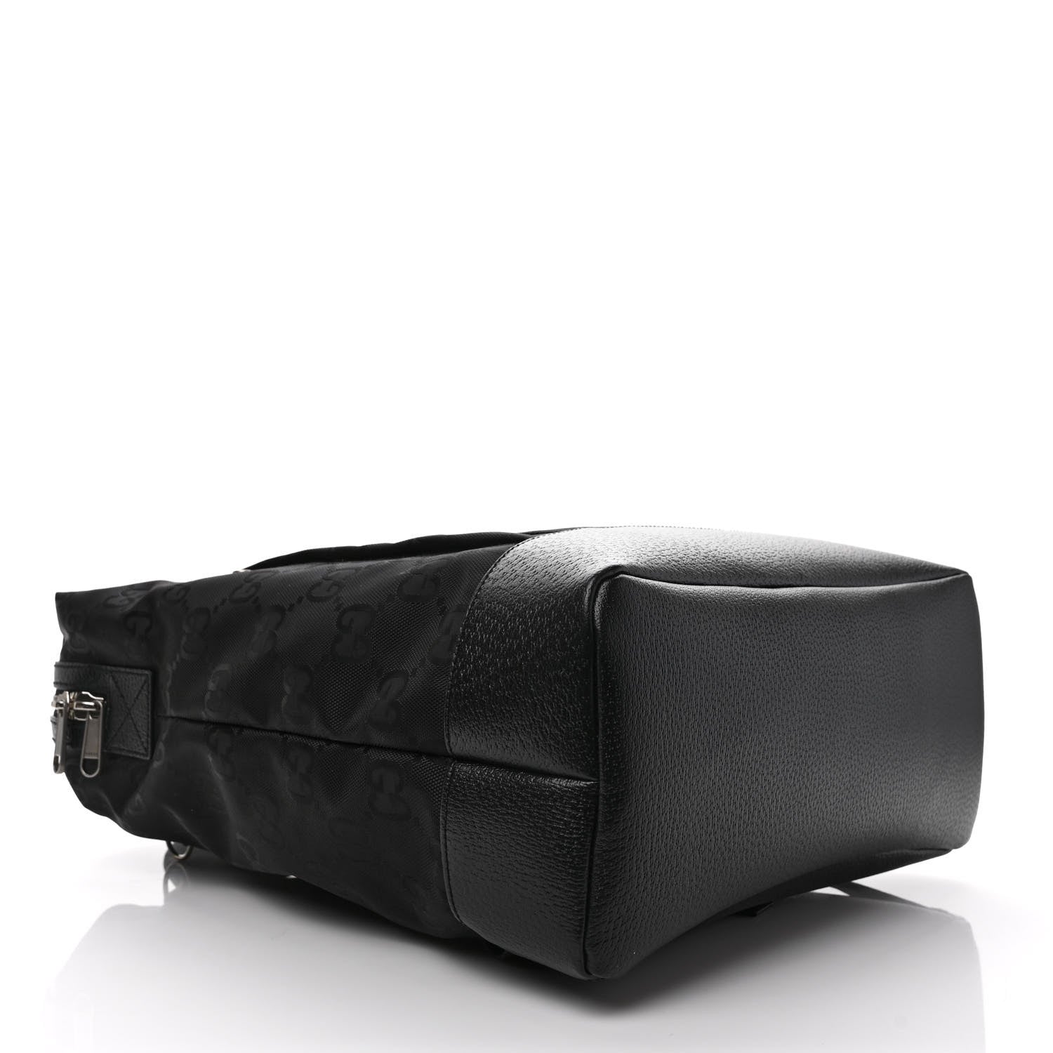 Gucci Econyl Nylon Monogram Off The Grid Tote Backpack Black 4 of 8
