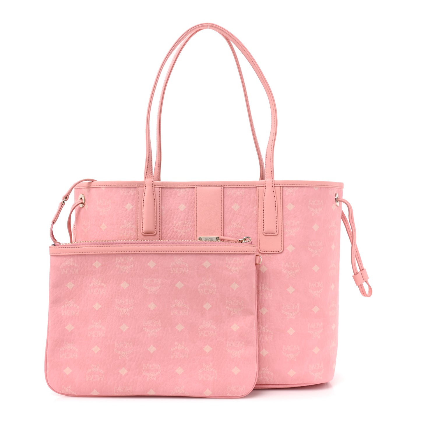 Visetos Medium Liz Reversible Shopper Tote Pink