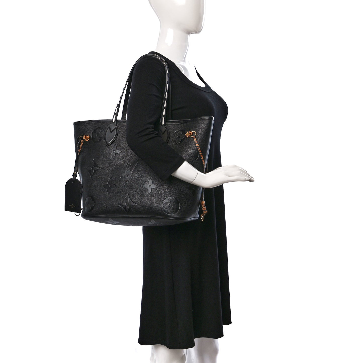 Empreinte Monogram Giant Wild At Heart Neverfull MM Black
