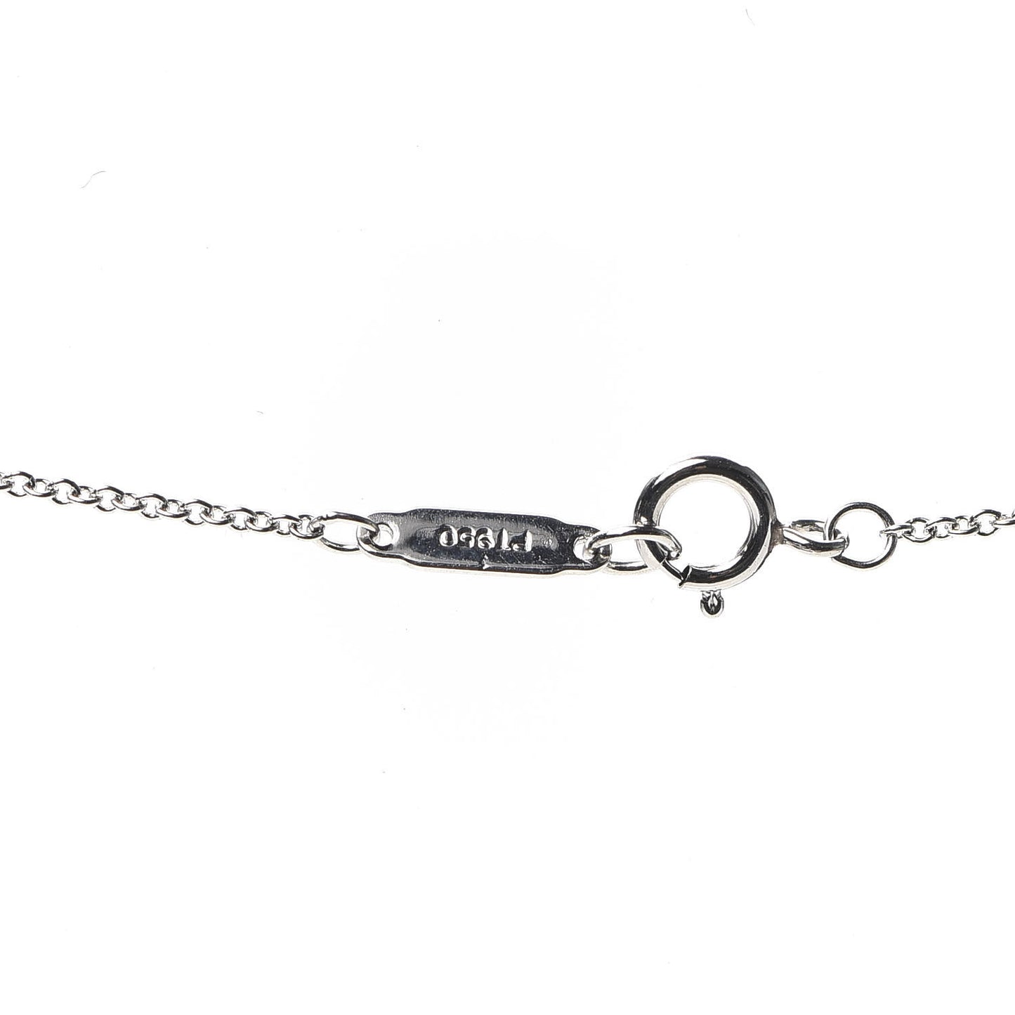 Platinum Diamond Heart Pendant Necklace