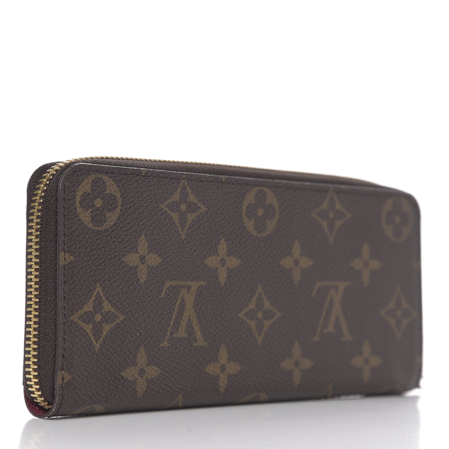 Monogram Clemence Wallet Fuchsia