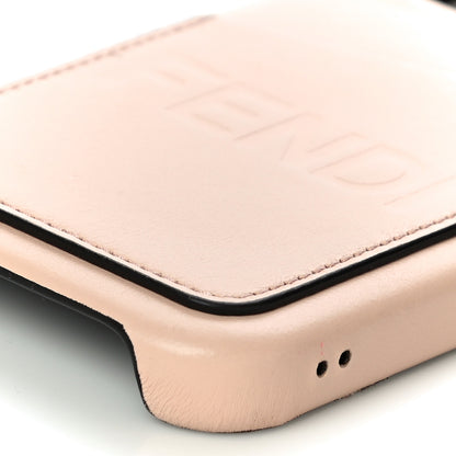 Fendi Nappa Logo Card Holder iPhone 13 Case Light Rose 9 of 12