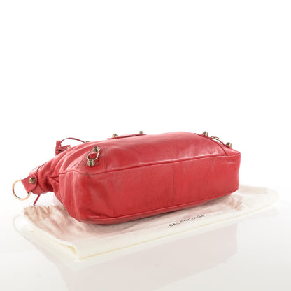 Balenciaga Agneau Giant 12 Rose Gold Hardware Town Coquelicot 7 of 12