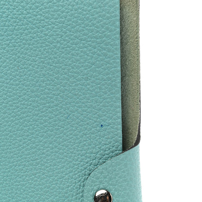 Hermes Togo Ulysse MM Agenda Cover Bleu Atoll 7 of 16