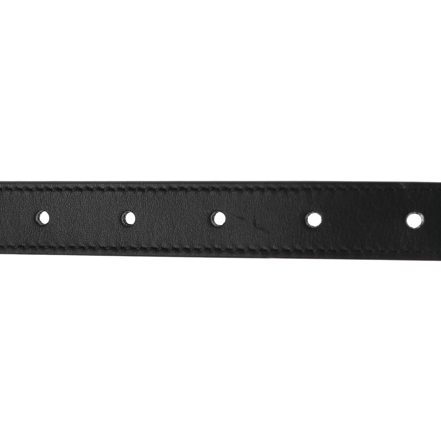 Gucci Calfskin Double G 20mm Belt 80 32 Black 3 of 5