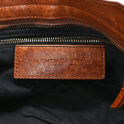 Balenciaga Agneau Laser Cut Cross Classic Gold Hardware City 6 of 14