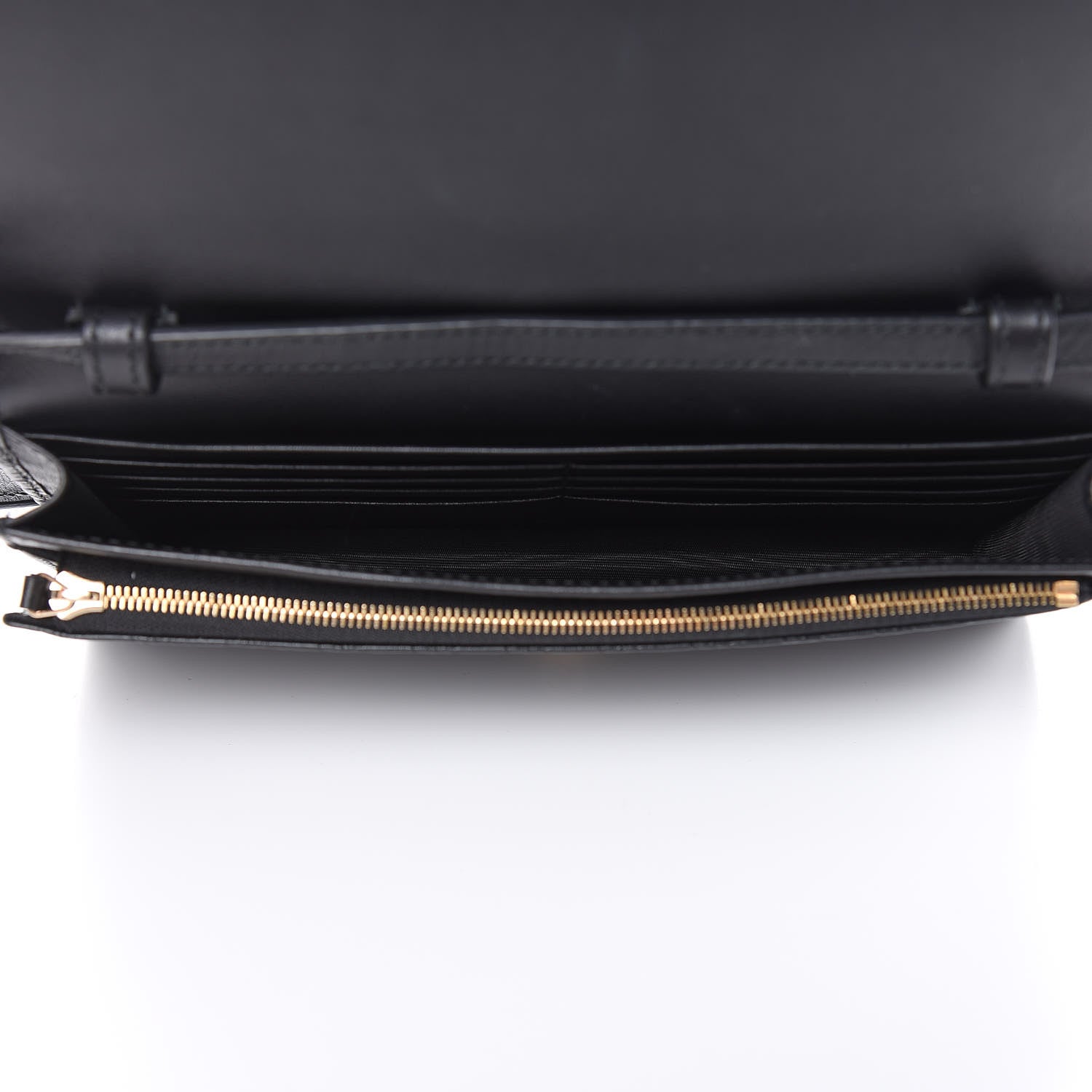 Gucci Microguccissima Crossbody Wallet Black 5 of 10