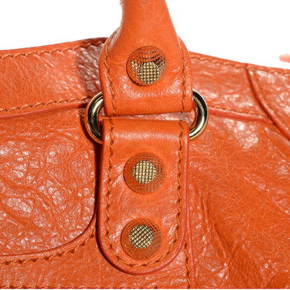 Balenciaga Agneau Giant 12 Gold Hardware City Tangerine 10 of 13