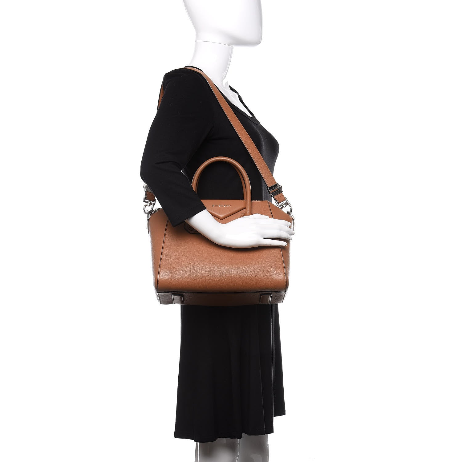Givenchy Sugar Goatskin Medium Antigona Cognac 2 of 14