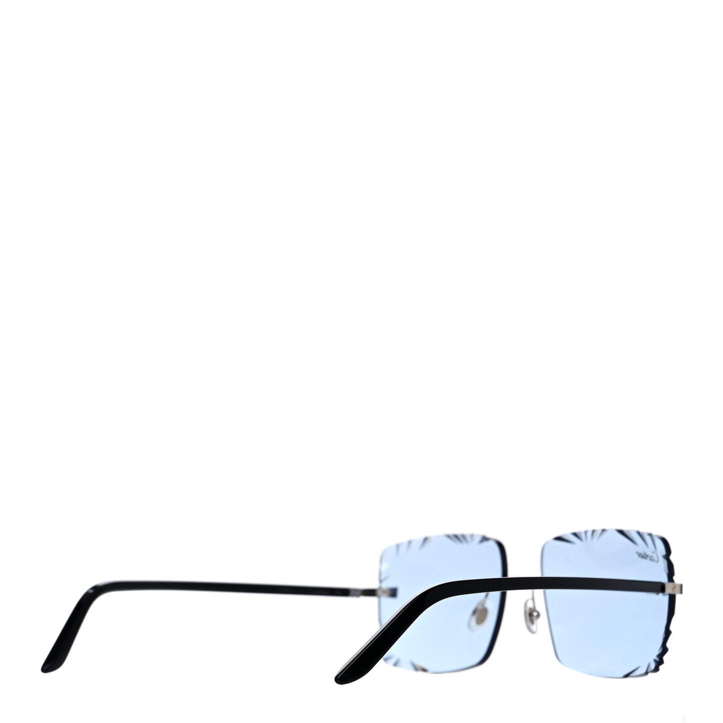 Rimless Sunglasses Blue