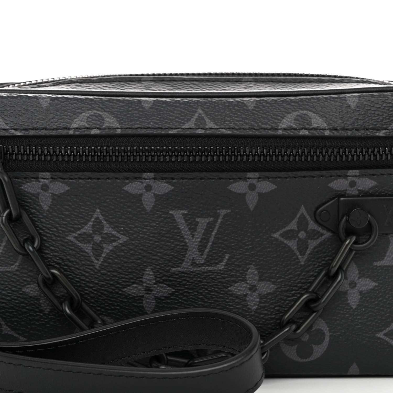 Louis Vuitton Monogram Eclipse Pochette Volga 7 of 10