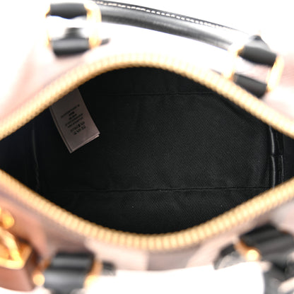 Burberry E-canvas Check Mini Bowling Bag Dark Birch Brown 5 of 9