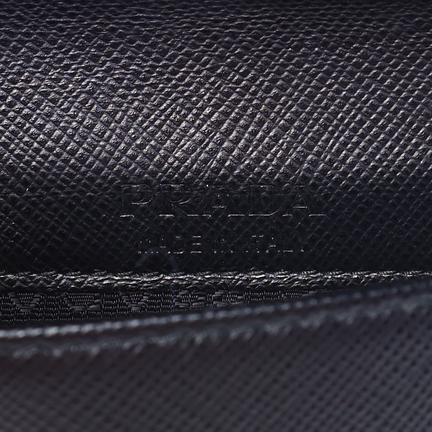 Prada Saffiano Racing Logo Patch Mini Bag Black 5 of 13