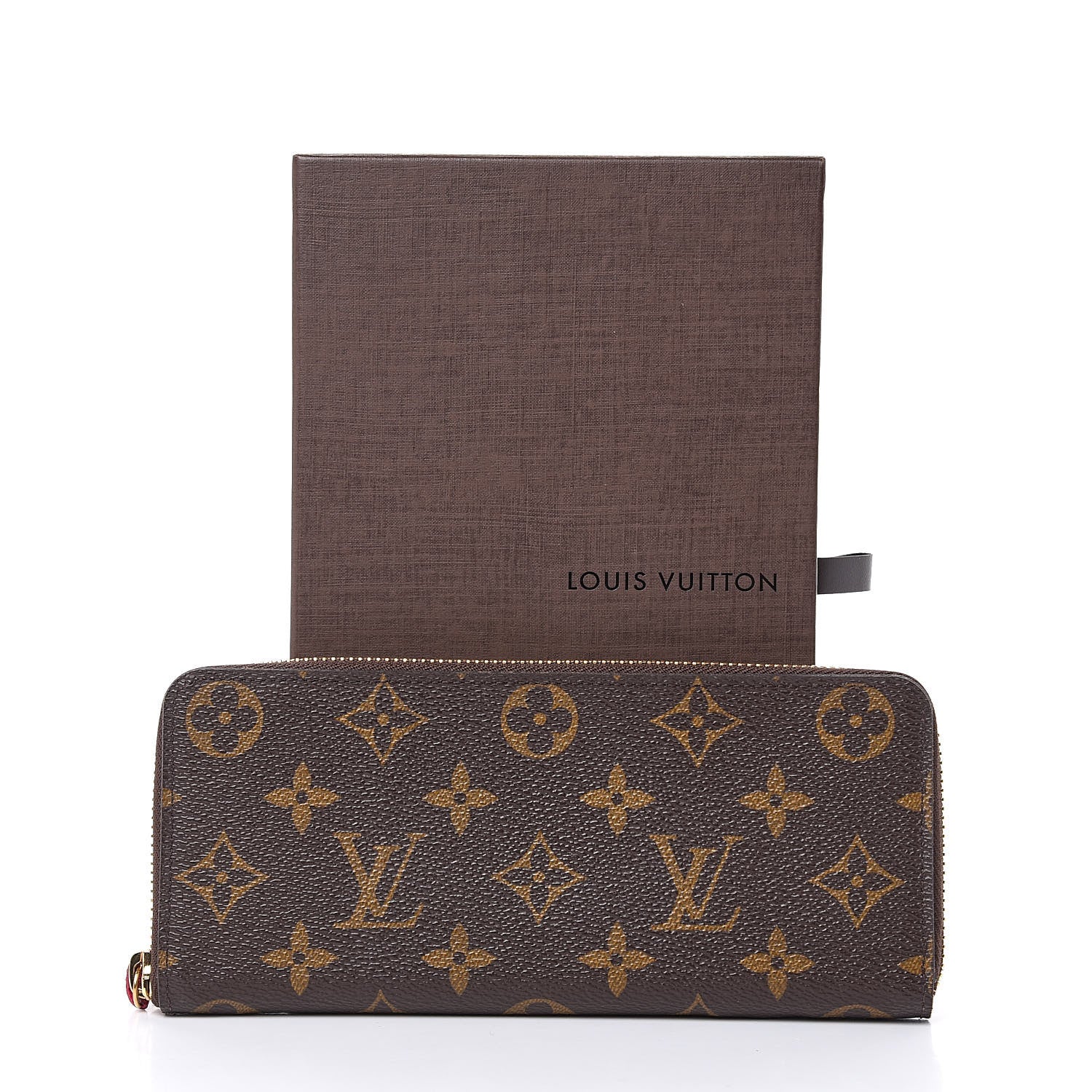 Louis Vuitton Monogram Clemence Wallet Hot Pink 10 of 10