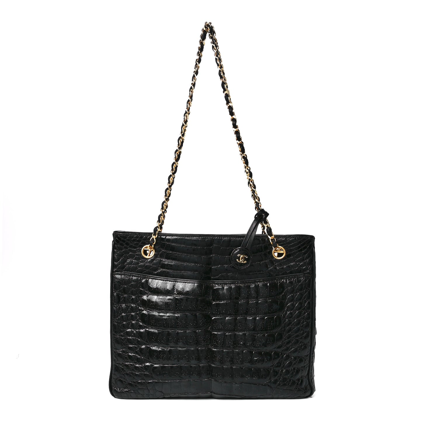 Alligator Tote Black