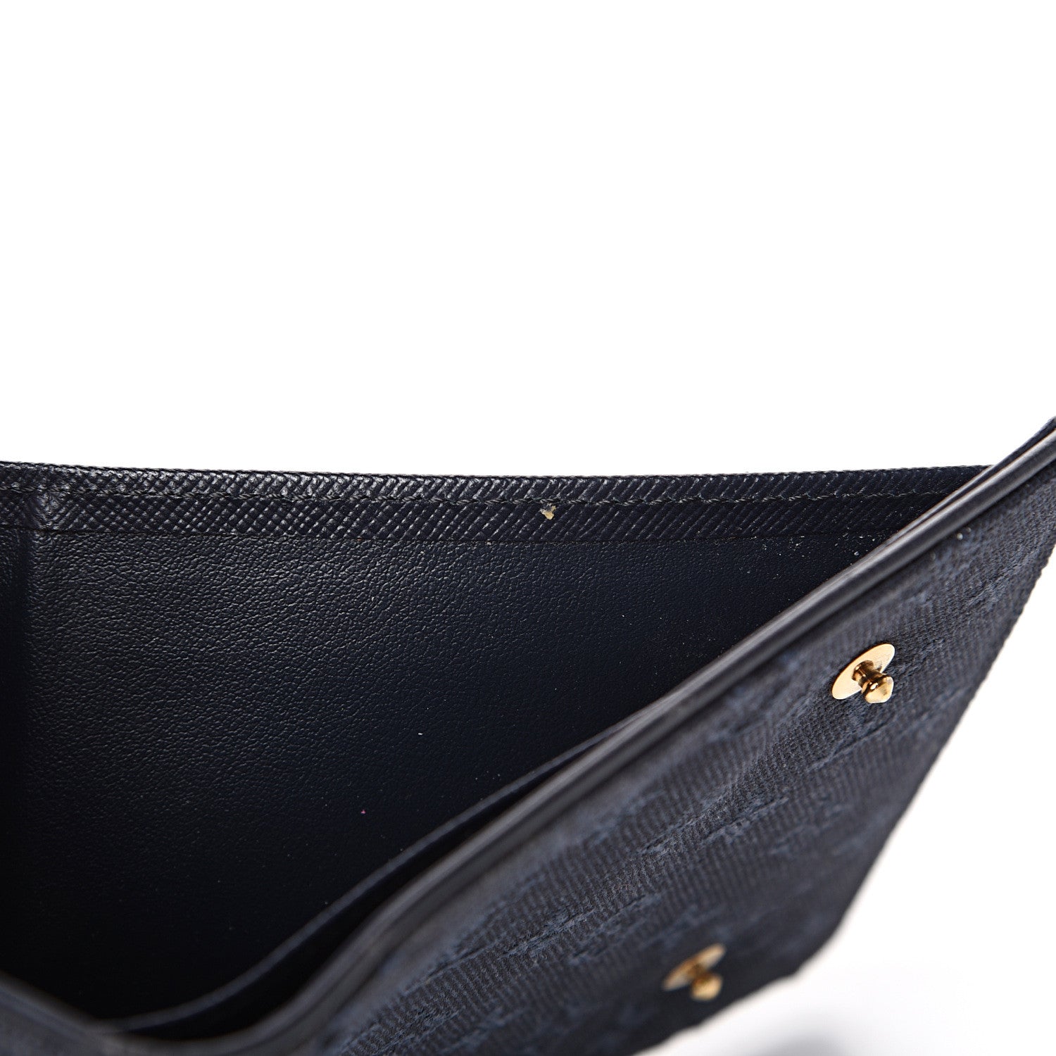 Louis Vuitton Mini Monogram Compact Wallet Blue 6 of 9