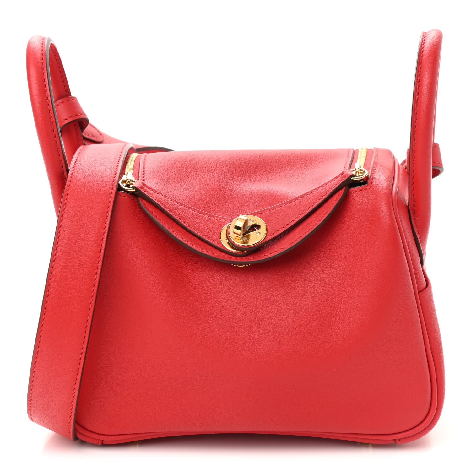 Hermes Swift Mini Lindy 20 Rouge De Coeur 1 of 9