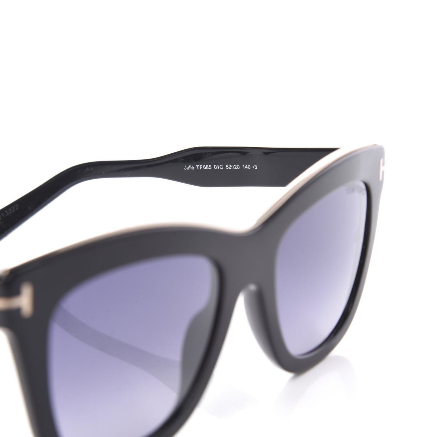 Julie Square Sunglasses TF685 Black