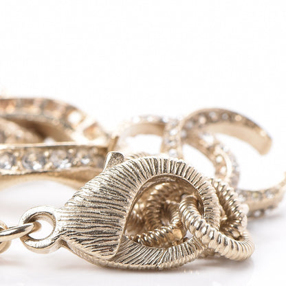 Chanel Crystal CC Chain Bracelet Gold 5 of 5