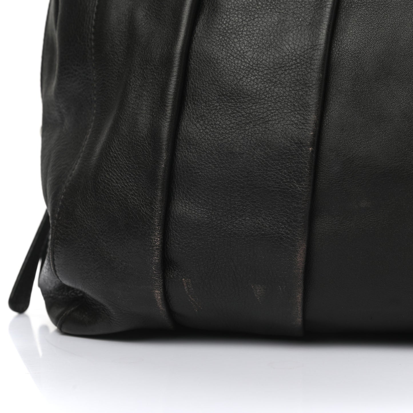 Calfskin Miss Madison Duffle Bag Black
