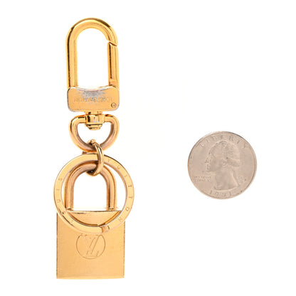Louis Vuitton Lock Me Strass Bag Charm Key Holder Gold 2 of 5