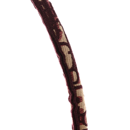 Christian Dior Oblique Medium Book Tote Burgundy Multicolor 12 of 13