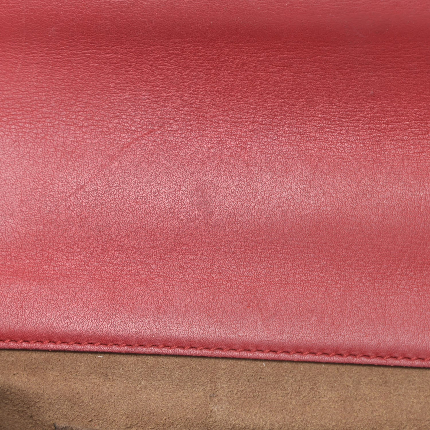 Gucci Calfskin Small Padlock Shoulder Bag Hibiscus Red 10 of 21