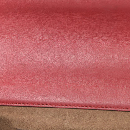 Gucci Calfskin Small Padlock Shoulder Bag Hibiscus Red 10 of 21