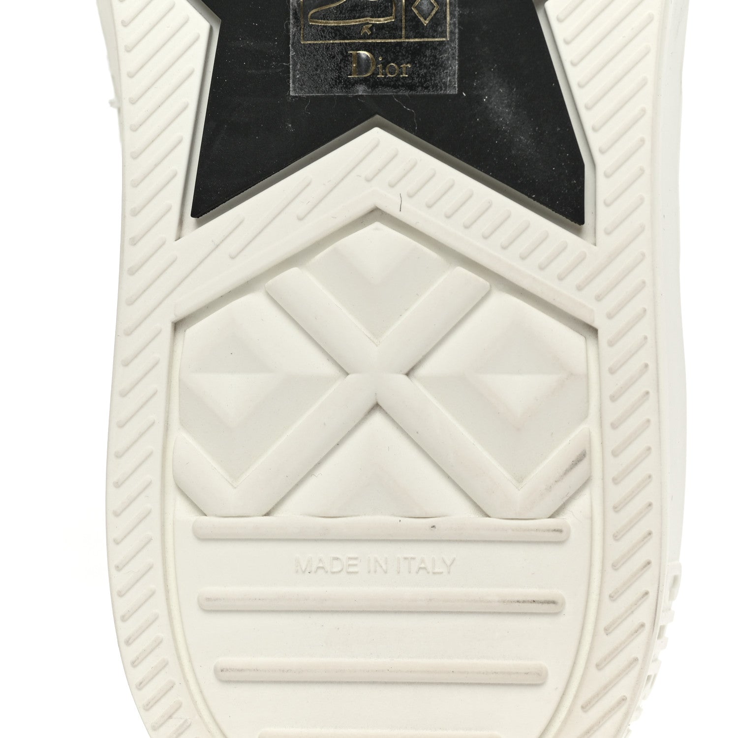Christian Dior Canvas Oblique Walk'N'Dior Low Top Sneakers 36.5 Grey Stone 6 of 7