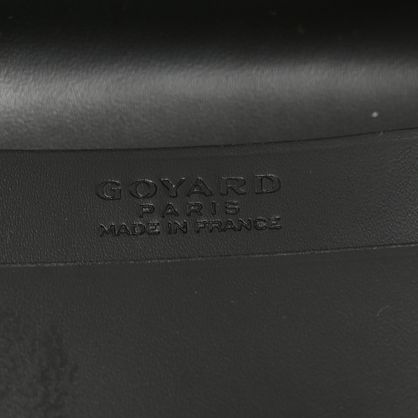 Goyardine Business Card Holder Black