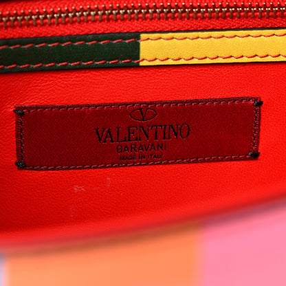 Valentino Garavani Vitello 1973 Small Glam Lock Rockstud Flap Multicolor 6 of 9