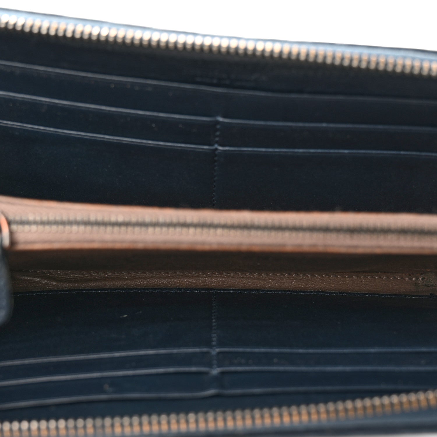 Bottega Veneta Nappa Intrecciato Zip Around Wallet Pacific 5 of 13
