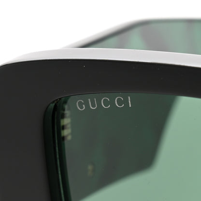 Gucci Acetate Square Frame Sunglasses GG0956S Green Black 7 of 8