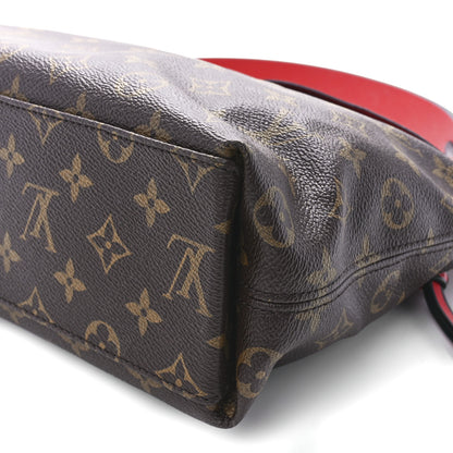 Louis Vuitton Monogram Tuileries Besace Caramel Rouge 14 of 14